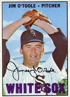 1967 Topps #467 - Jim O'Toole - Chicago White Sox