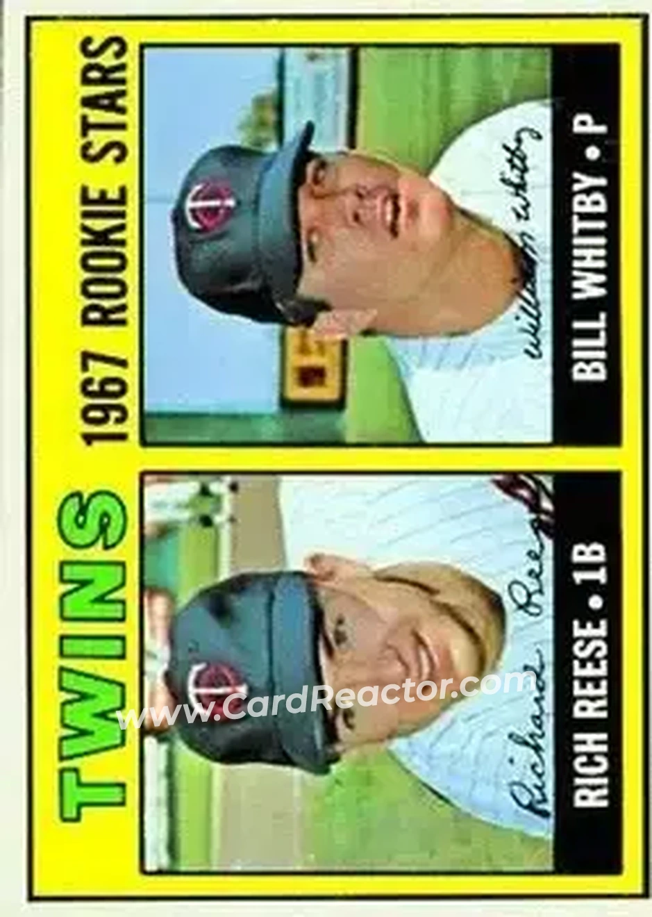 1967 Topps #486 - Card #486 - Minnesota Twins - Front