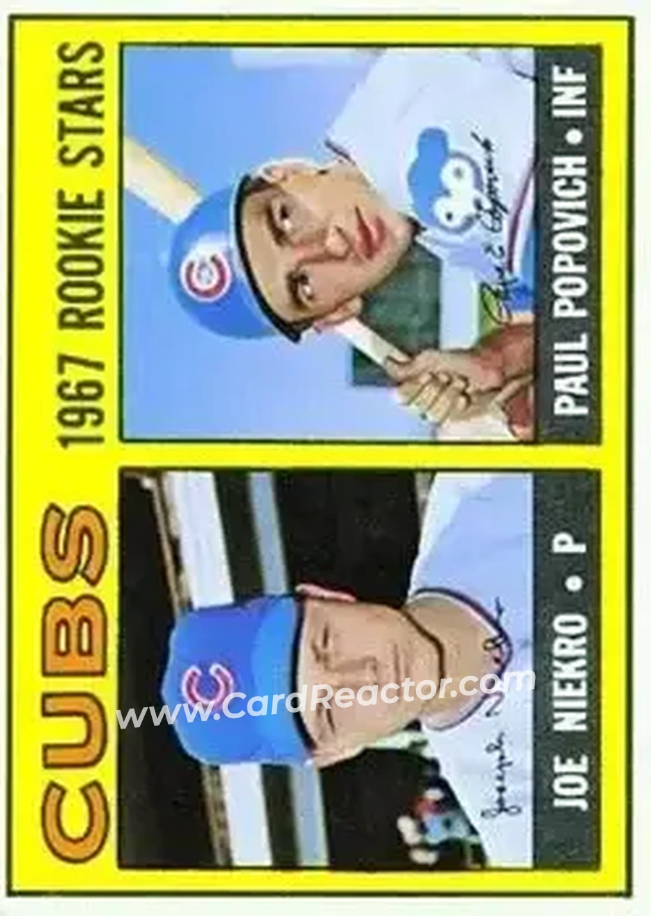 1967 Topps #536 - Card #536 - Chicago Cubs - Front