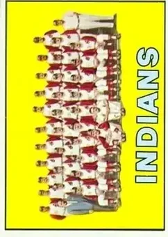 1967 Topps #544 - Cleveland Indians - Cleveland Indians