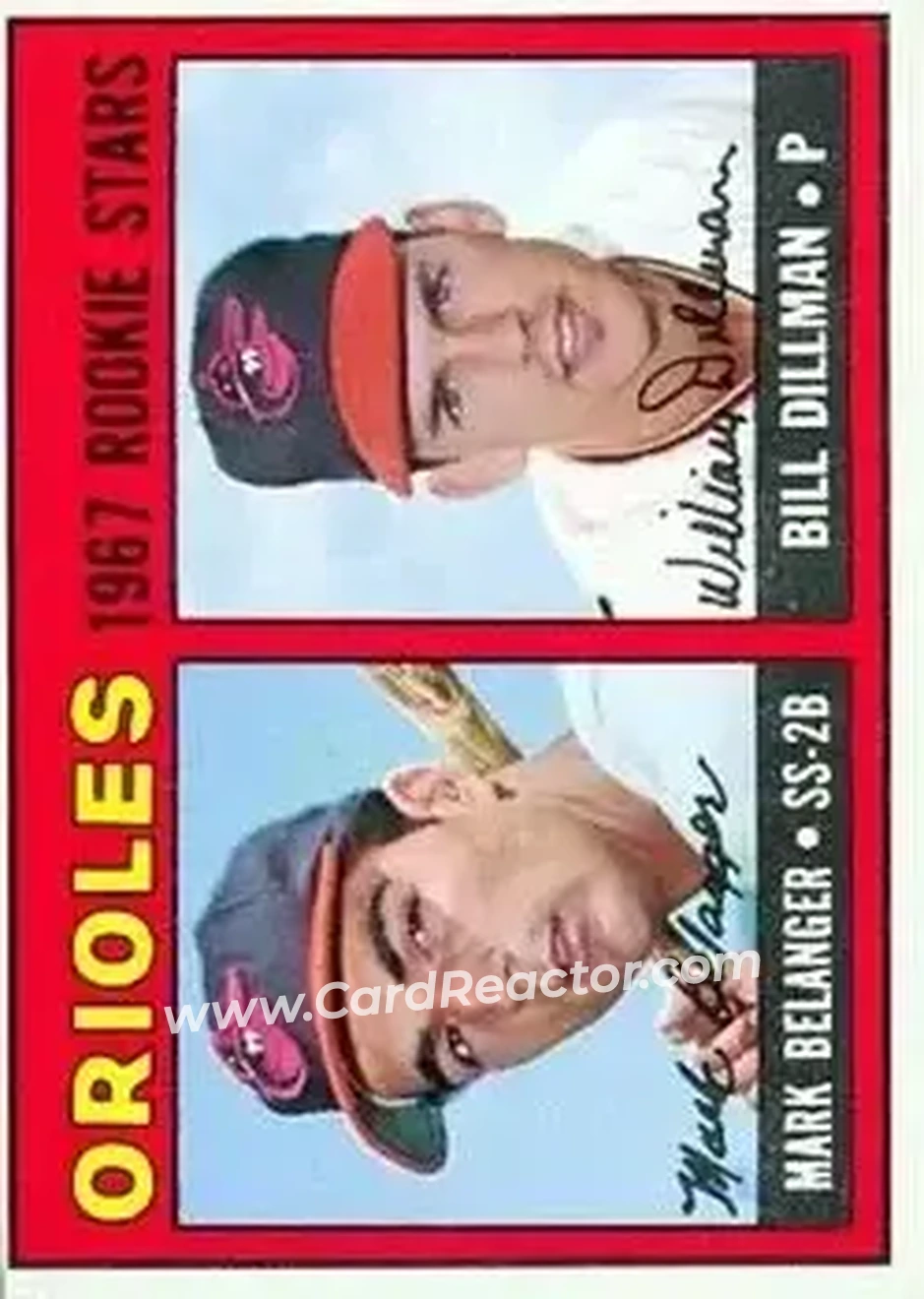 1967 Topps #558 - Card #558 - Baltimore Orioles - Front 1967 Topps #558 - Card #558 - Baltimore Orioles - Front