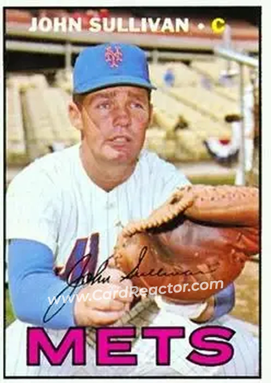 1967 Topps #568 - John Sullivan - New York Mets - Front