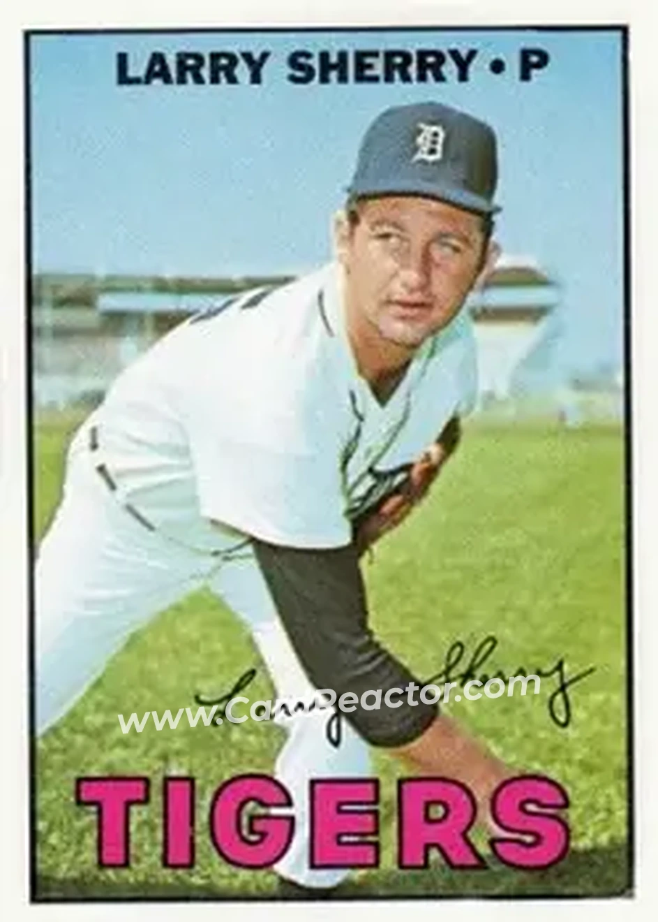 1967 Topps #571 - Larry Sherry - Detroit Tigers - Front