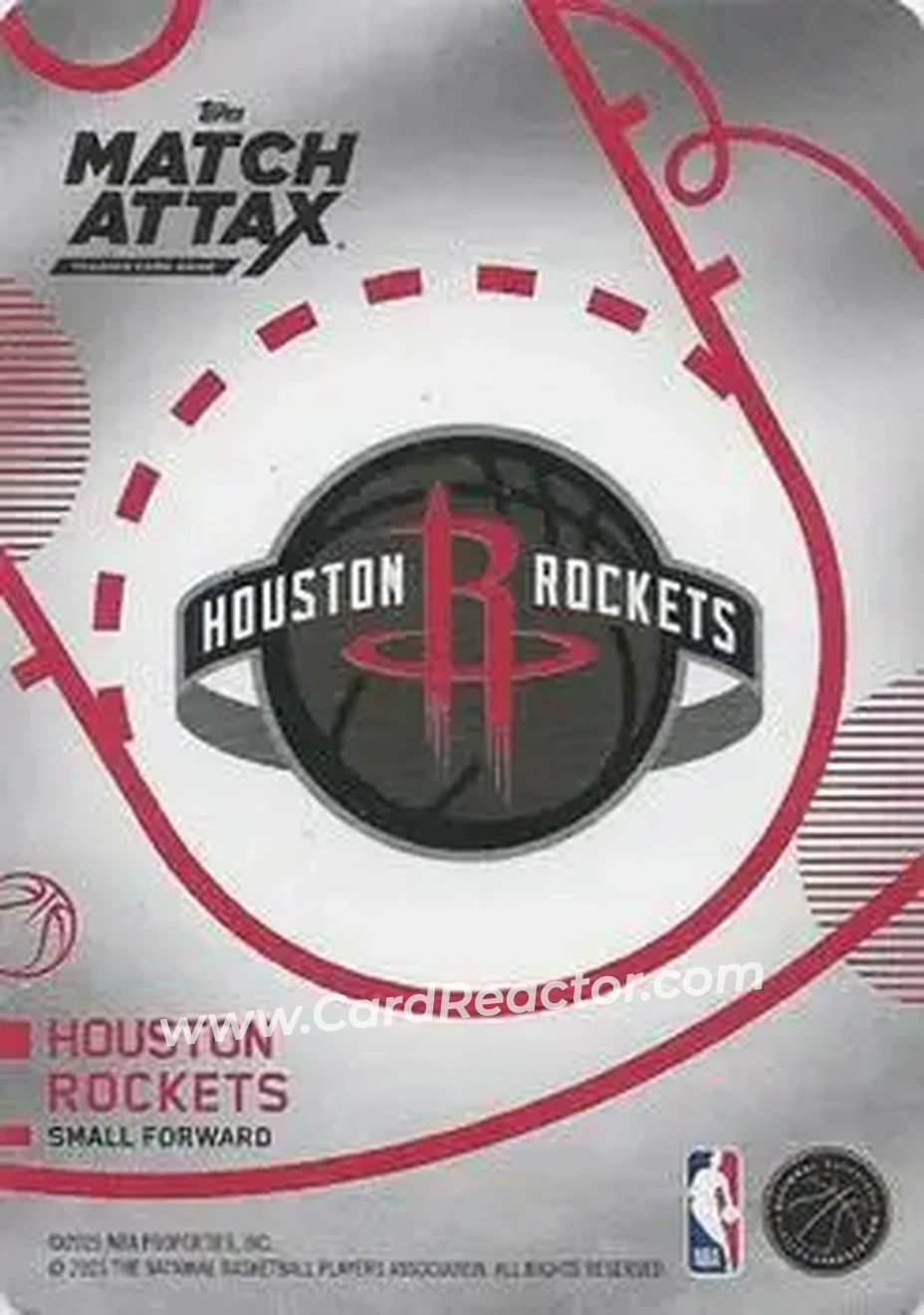 2025-26 Topps Match Attax #106 - Jabari Smith Jr. - Houston Rockets - Back 2025-26 Topps Match Attax #106 - Jabari Smith Jr. - Houston Rockets - Back