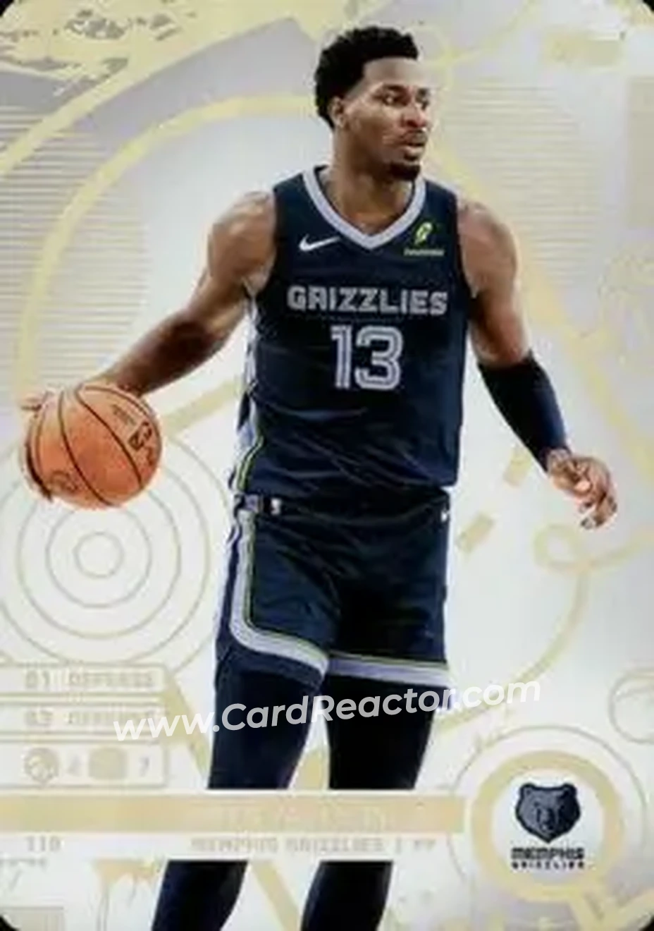 2025-26 Topps Match Attax #110 - Jaren Jackson Jr. - Memphis Grizzlies - Front