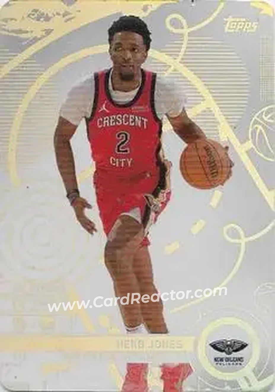 2025-26 Topps Match Attax #112 - Herb Jones - New Orleans Pelicans - Front