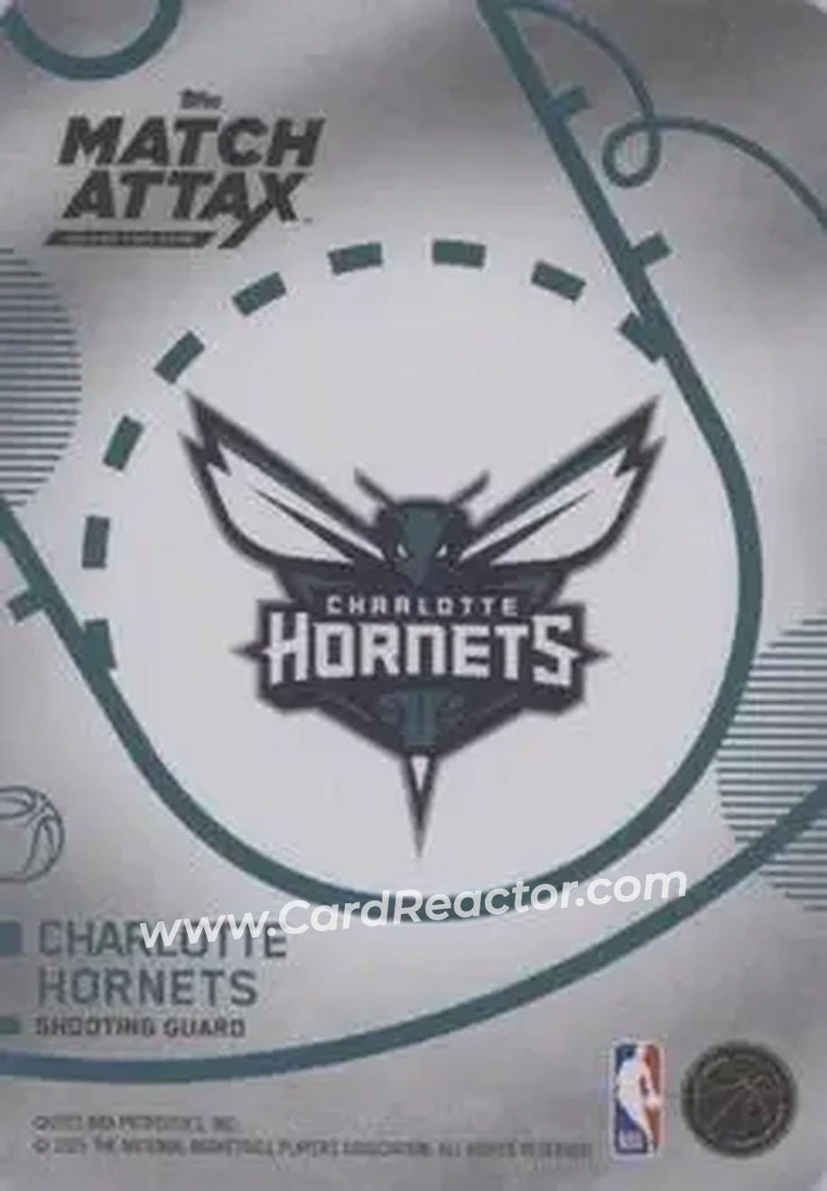2025-26 Topps Match Attax #124 - Kon Knueppel - Charlotte Hornets - Back