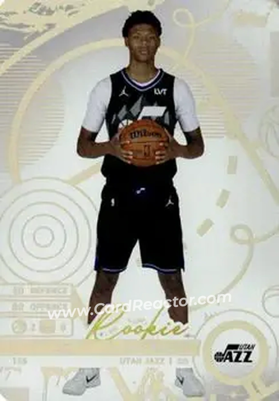 2025-26 Topps Match Attax #125 - Ace Bailey - Utah Jazz - Front