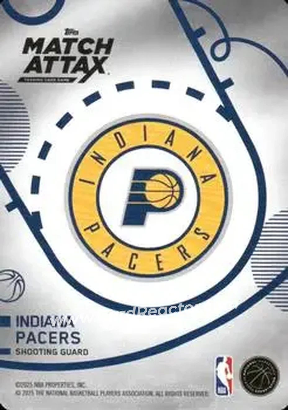 2025-26 Topps Match Attax #140 - Aaron Nesmith - Indiana Pacers - Back