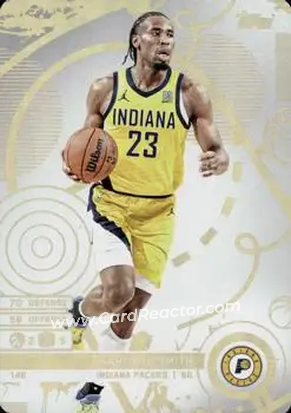 2025-26 Topps Match Attax #140 - Aaron Nesmith - Indiana Pacers - Front