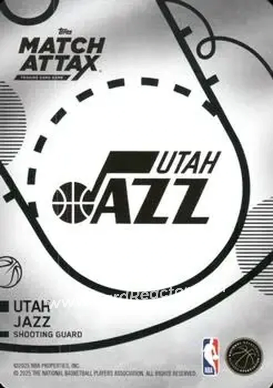 2025-26 Topps Match Attax #144 - Collin Sexton - Utah Jazz - Back