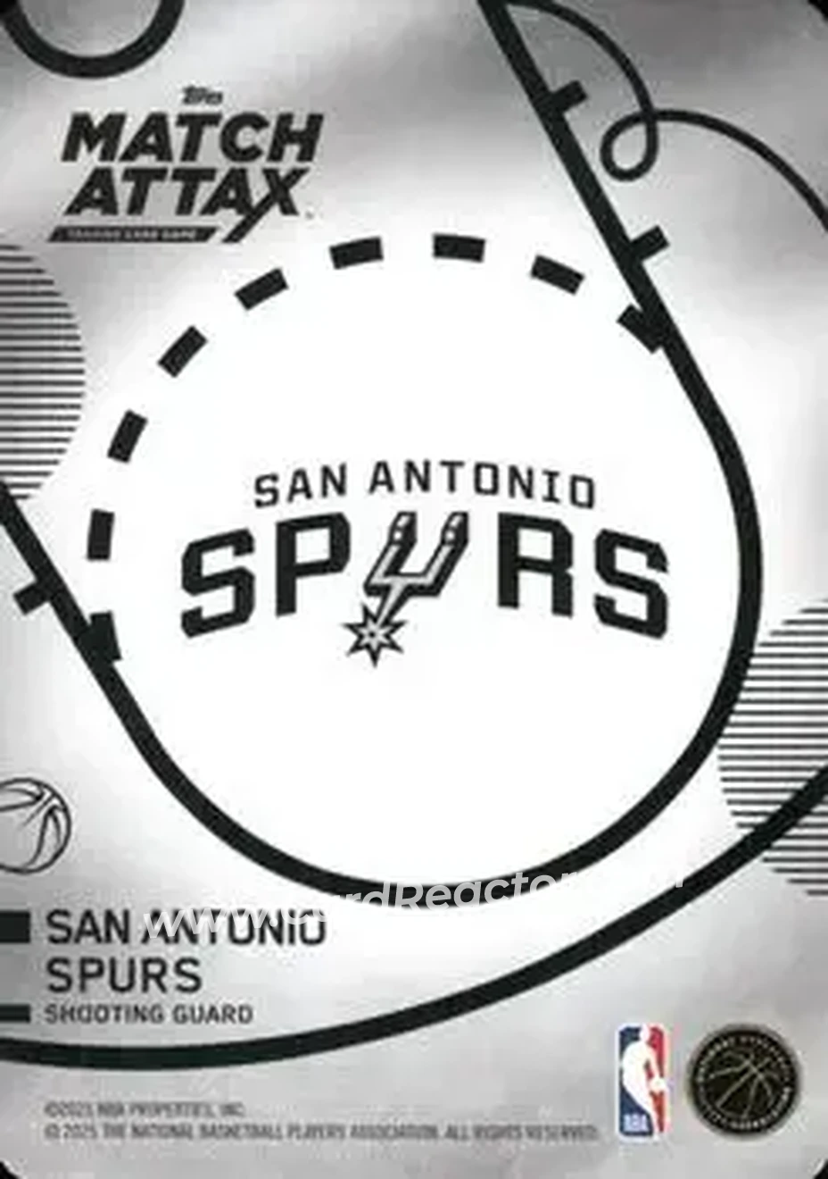 2025-26 Topps Match Attax #148 - Devin Vassell - San Antonio Spurs - Back