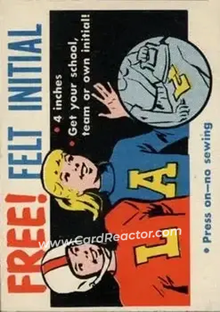 1958 Topps #NNO - Card #NNO - Front