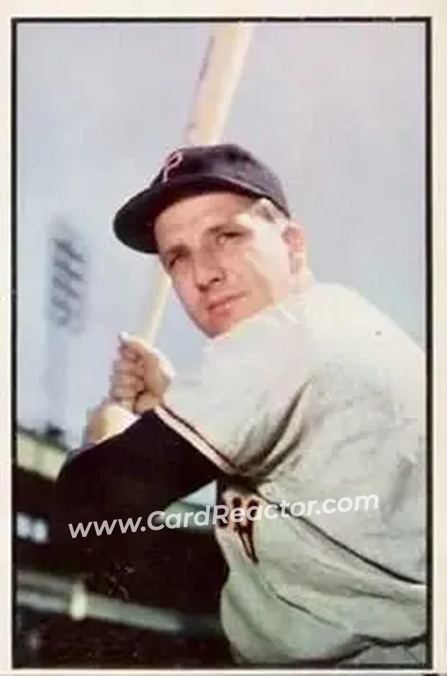 1953 Bowman Color #80 - Ralph Kiner - Pittsburgh Pirates