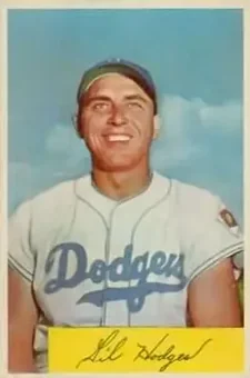 1954 Bowman #138 - Gil Hodges - Brooklyn Dodgers