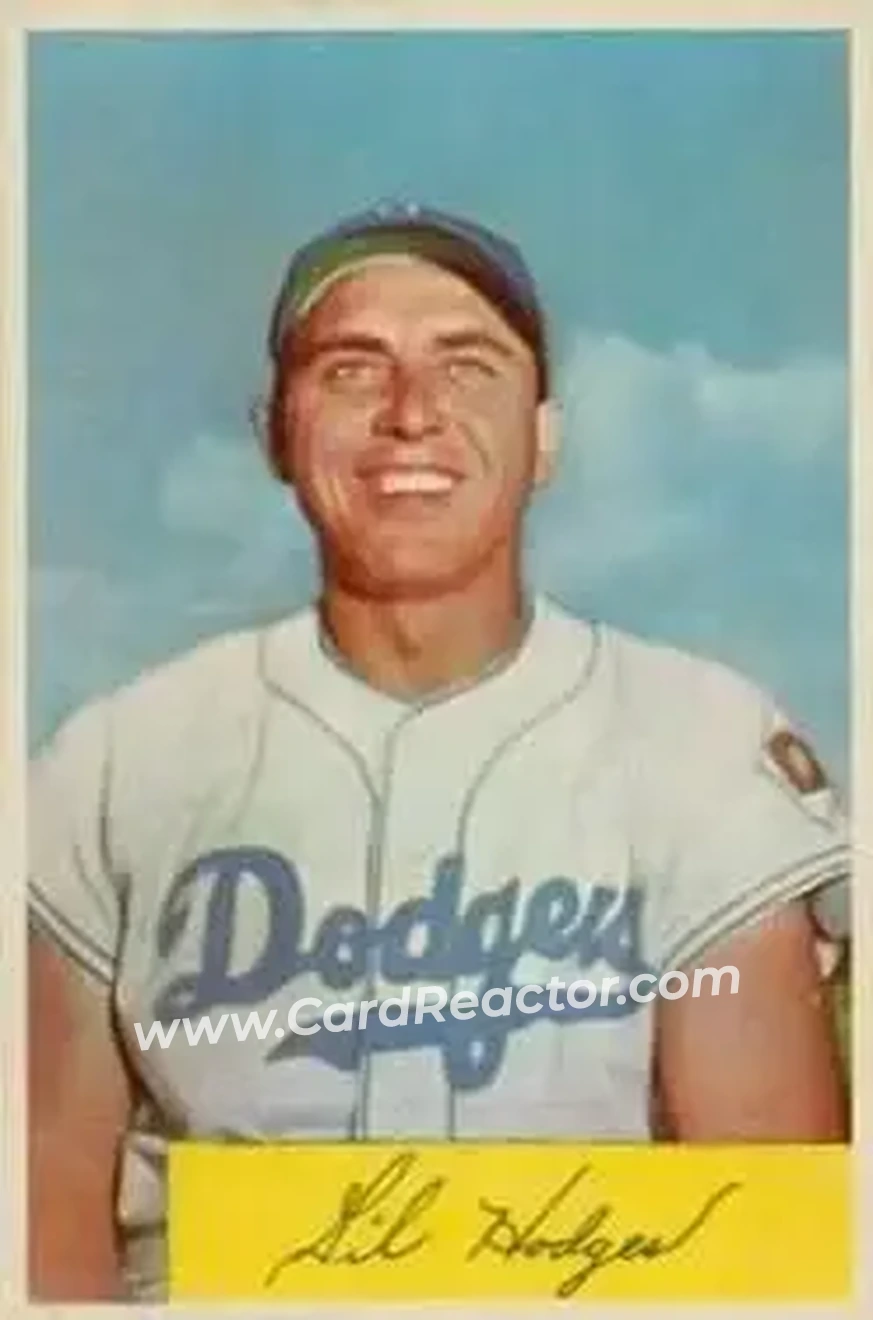 1954 Bowman #138 - Gil Hodges - Brooklyn Dodgers