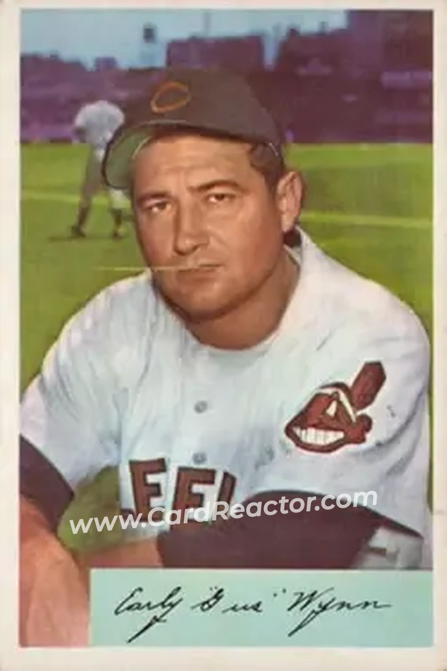 1954 Bowman #164 - Early Wynn - Cleveland Indians