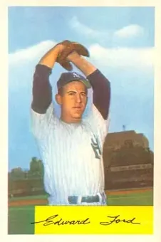 1954 Bowman #177 - Ed "Whitey" Ford - New York Yankees