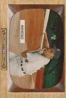 1955 Bowman #25 - Minnie Minoso - Chicago White Sox