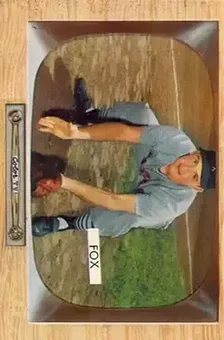 1955 Bowman #33 - Nelson Fox - Chicago White Sox