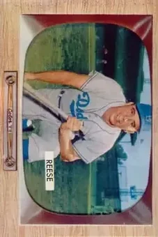 1955 Bowman #37 - Harold Reese - Brooklyn Dodgers
