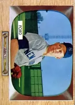 1955 Bowman #59 - Ed "Whitey" Ford - New York Yankees