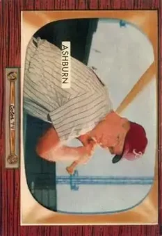 1955 Bowman #130 - Richie Ashburn - Philadelphia Phillies