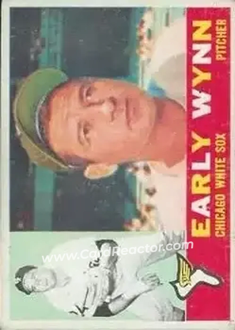 1960 Topps Venezuelan #1 - Early Wynn - Chicago White Sox