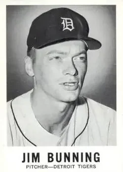 1960 Leaf #144 - Jim Bunning - Detroit Tigers