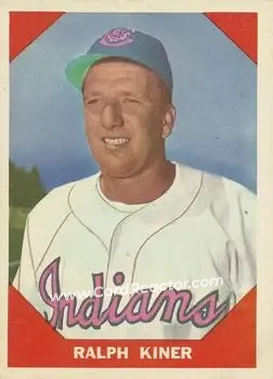 1960 Fleer Baseball Greats #79 - Ralph Kiner - Chicago Cubs, Cleveland Indians, Pittsburgh Pirates