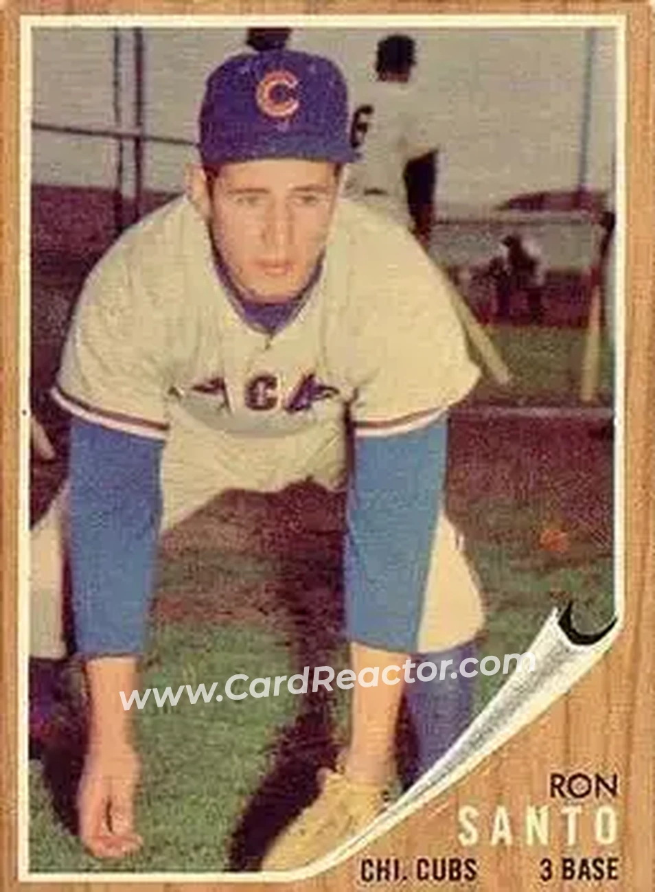 1962 Topps #170 - Ron Santo - Chicago Cubs