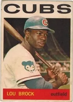 1964 Topps Venezuelan #29 - Lou Brock - Chicago Cubs