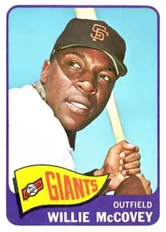 1965 Topps #176 - Willie McCovey - San Francisco Giants