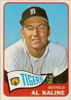 1965 O-Pee-Chee #130 - Al Kaline - Detroit Tigers
