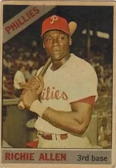 1966 Topps Venezuelan #80 - Richie Allen - Philadelphia Phillies