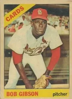 1966 Topps Venezuelan #320 - Bob Gibson - St. Louis Cardinals