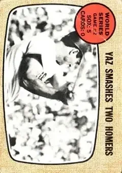 1968 Topps #152 - Carl Yastrzemski - Boston Red Sox