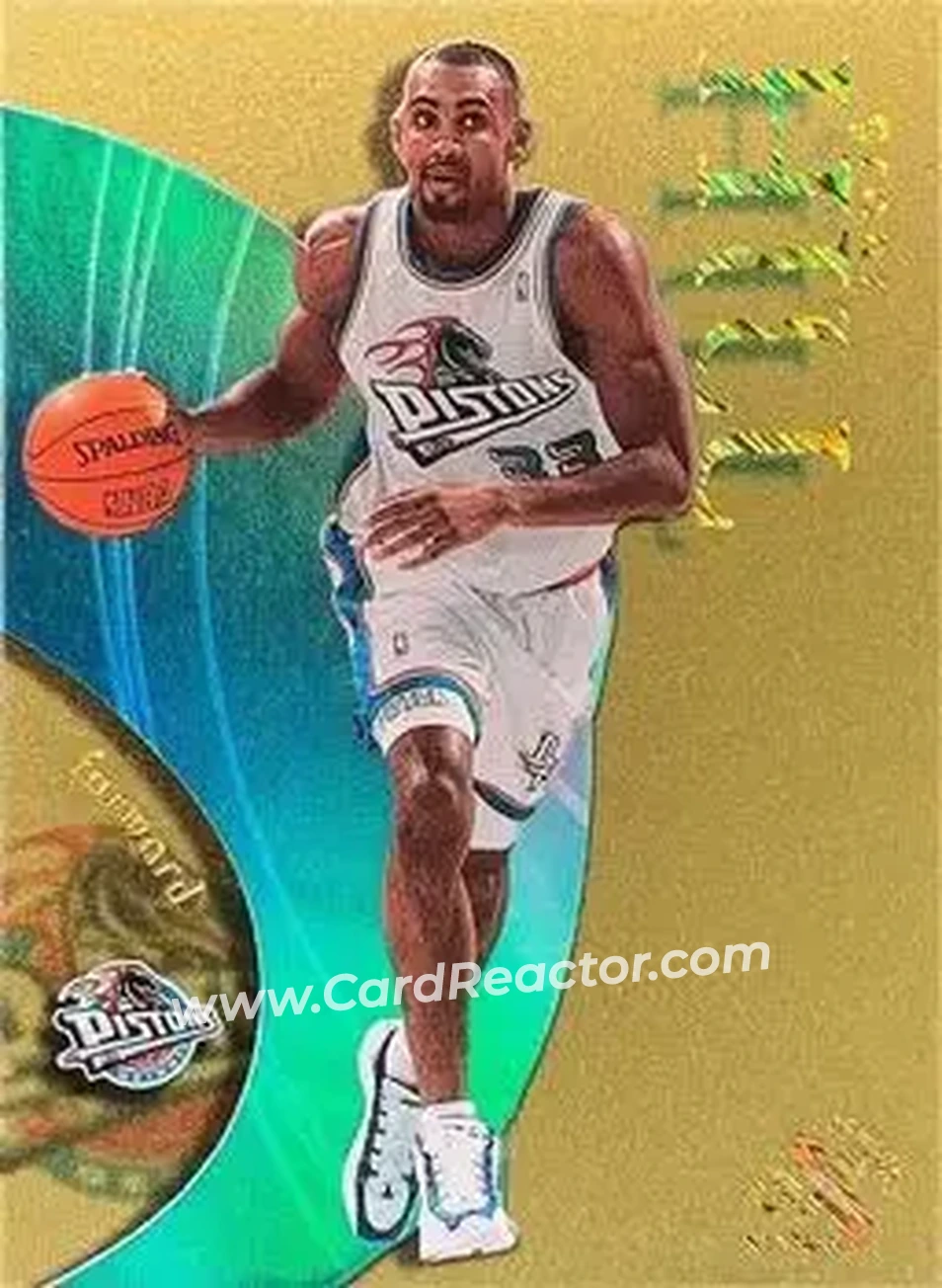 1998-99 SkyBox E-X Century - Essential Credentials Future #6 - Grant Hill - Detroit Pistons - Front 1998-99 SkyBox E-X Century - Essential Credentials Future #6 - Grant Hill - Detroit Pistons - Front