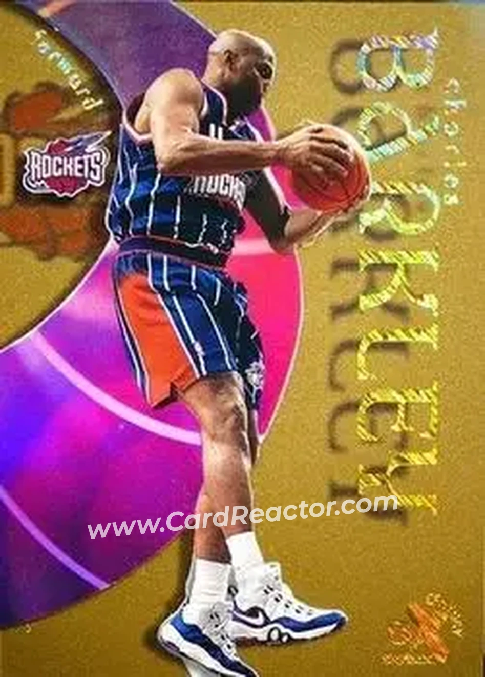 1998-99 SkyBox E-X Century - Essential Credentials Future #23 - Charles Barkley - Houston Rockets - Front 1998-99 SkyBox E-X Century - Essential Credentials Future #23 - Charles Barkley - Houston Rockets - Front