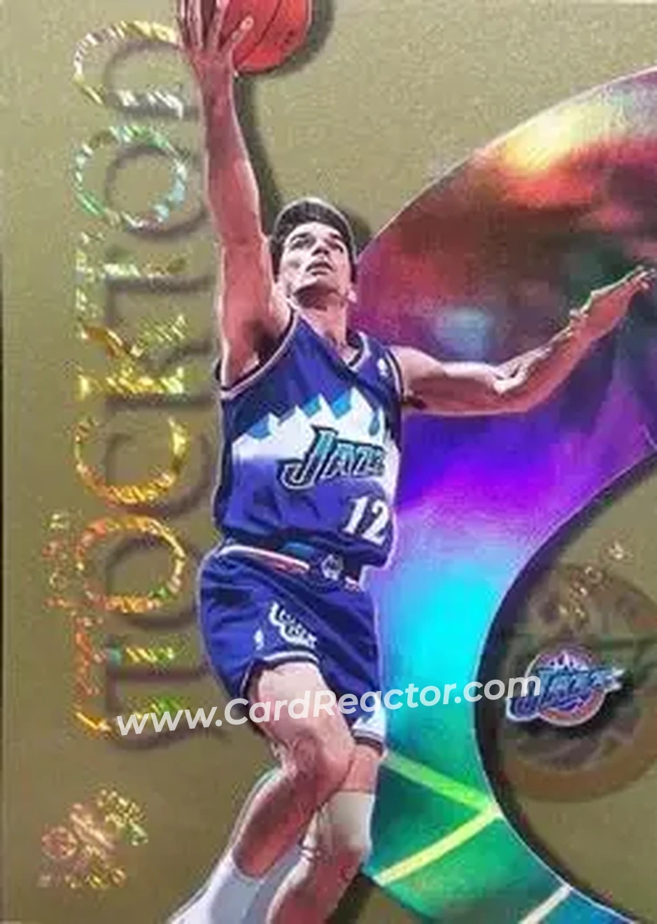 1998-99 SkyBox E-X Century - Essential Credentials Future #30 - John Stockton - Utah Jazz - Front