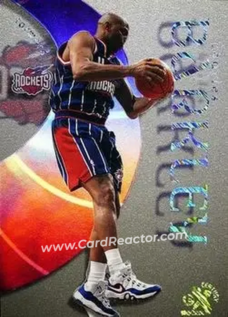 1998-99 SkyBox E-X Century - Essential Credentials Now #23 - Charles Barkley - Houston Rockets - Front 1998-99 SkyBox E-X Century - Essential Credentials Now #23 - Charles Barkley - Houston Rockets - Front