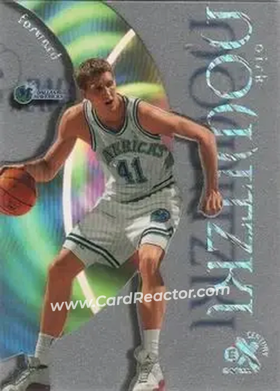 1998-99 SkyBox E-X Century - Essential Credentials Now #68 - Dirk Nowitzki - Dallas Mavericks - Front