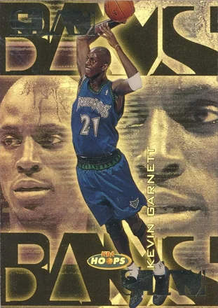 1998-99 Hoops - Slam Bams #10 SB - Kevin Garnett - Minnesota Timberwolves