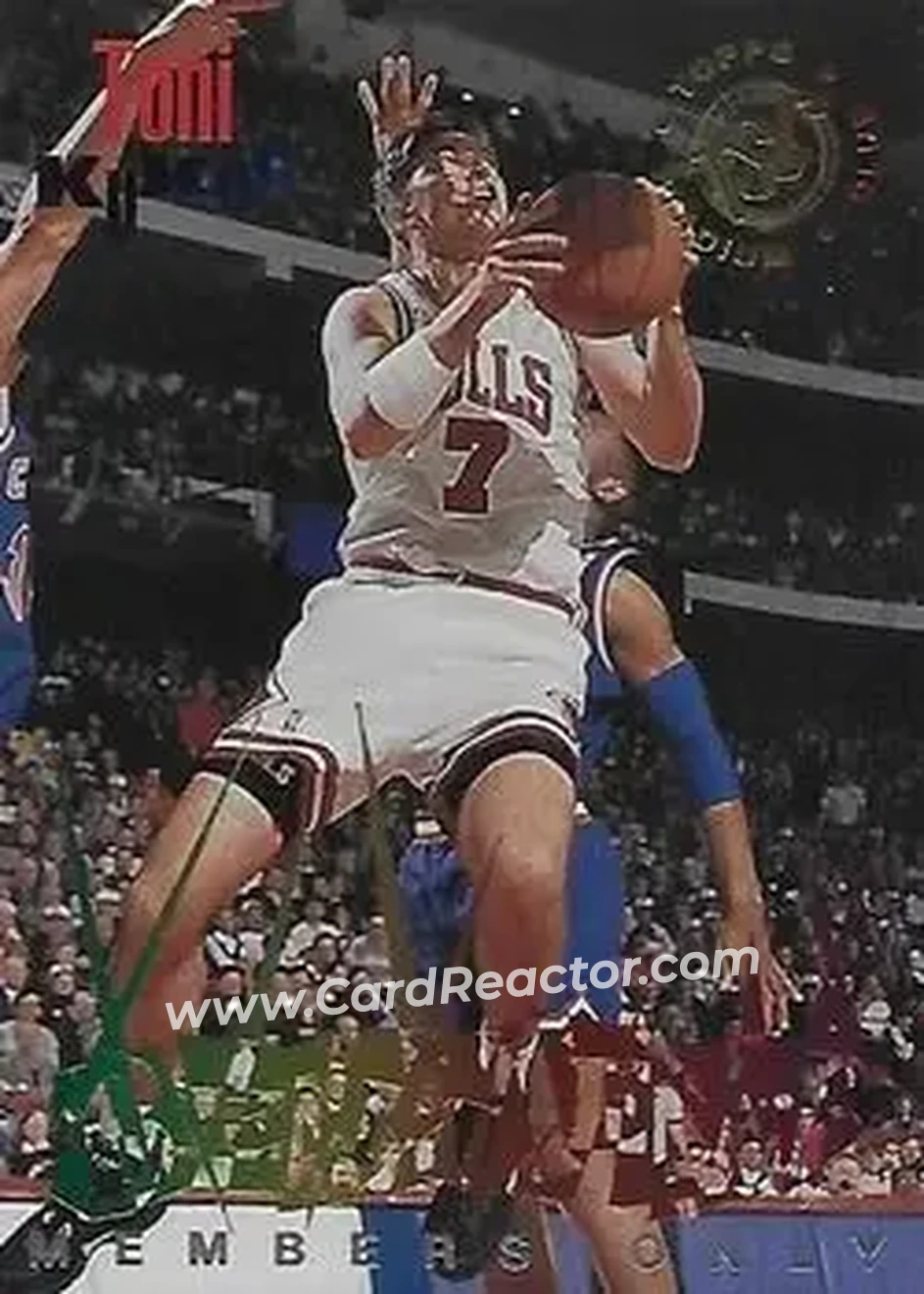 1994-95 Stadium Club - Beam Team Members Only #4 - Toni Kukoc - Chicago Bulls - Front