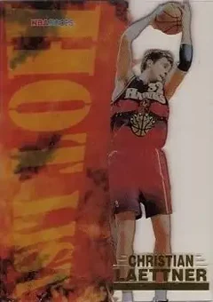 1996-97 Hoops - Hot List #10 - Christian Laettner - Atlanta Hawks