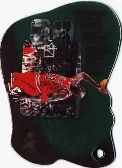 1997-98 E-X2001 #9 GD Gravity Denied Michael Jordan