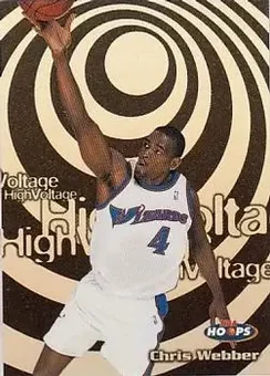 1997-98 Hoops - High Voltage #12 HV - Chris Webber - Washington Wizards