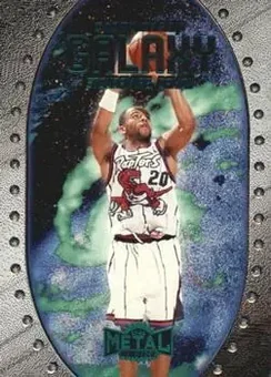1997-98 Metal Universe Championship - Championship Galaxy #15 CG - Damon Stoudamire - Toronto Raptors