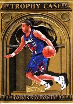 1997-98 Metal Universe Championship - Trophy Case #3 TC - Damon Stoudamire - Toronto Raptors