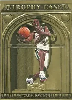 1997-98 Metal Universe Championship - Trophy Case #6 TC - Gary Payton - Seattle SuperSonics